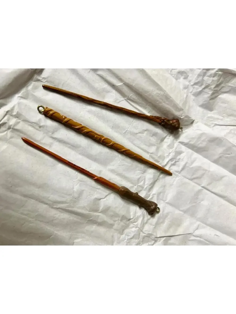 Hallmark Keepsake Harry Potter Wizarding Wand Set Christmas Ornaments 2022